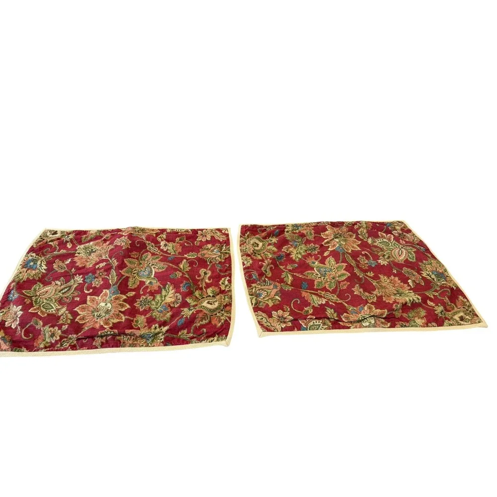 CHAPS Comforter Set with 2 Pillow Shams & Bedskirt Traditional Botanical Queen